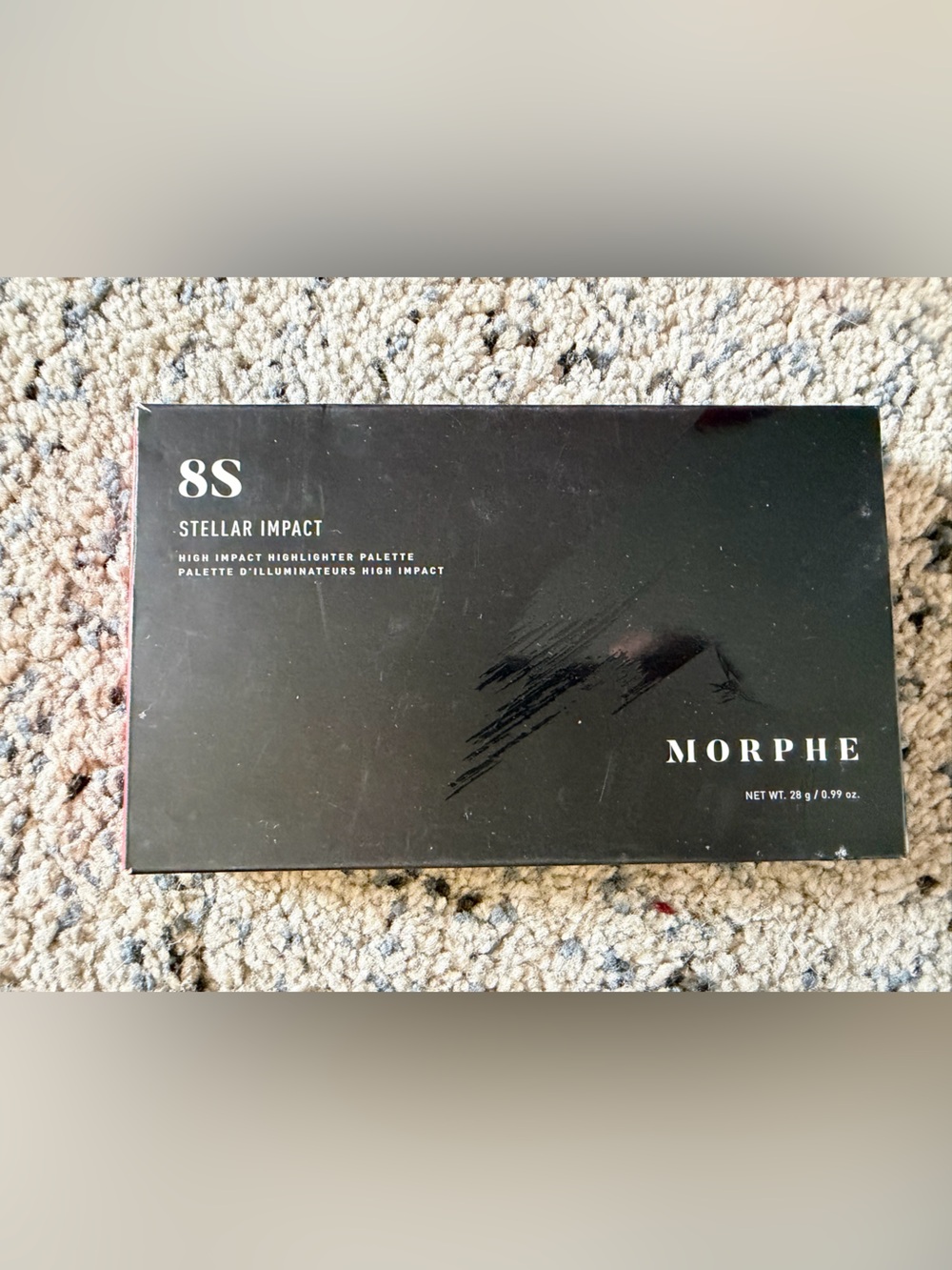 Morphe 8S Stellar Impact Highlighter Palette - Black